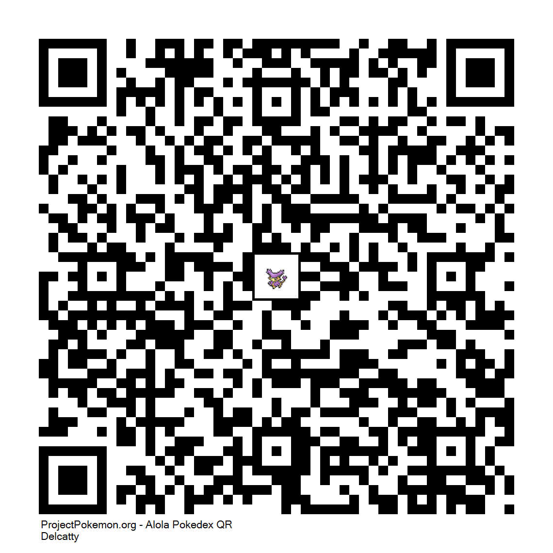 Cdigo QR de Delcatty